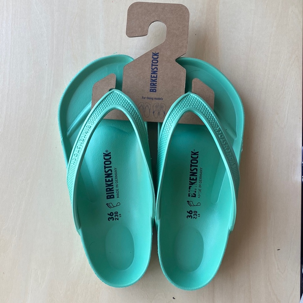 Birkenstock Sandals green # 7 women